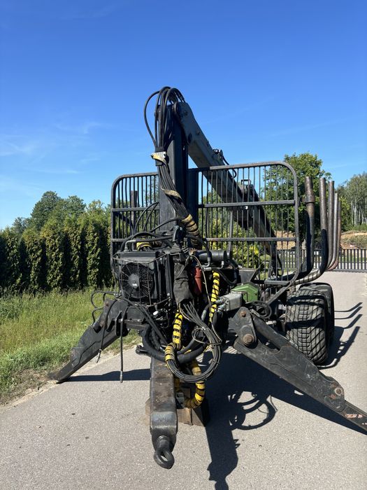 Przyczepa leśna kesla 12 ton