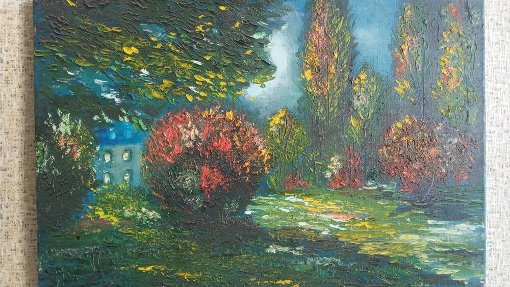 Живопись  картина  натюрморт  масло  холст 50×60