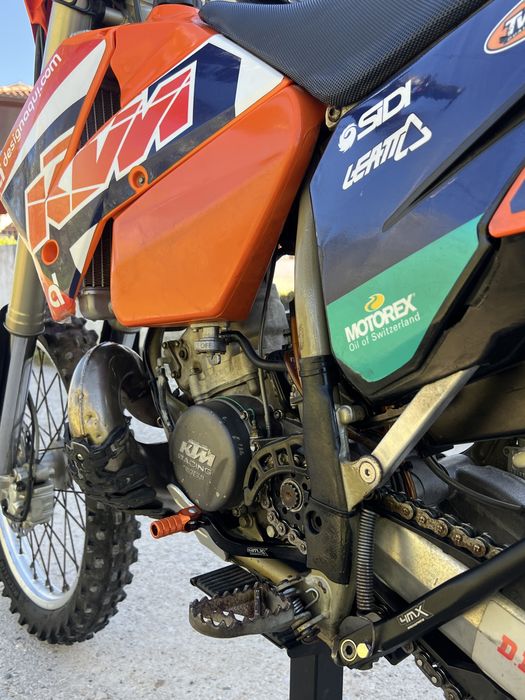 KTM 200 EXC matriculada