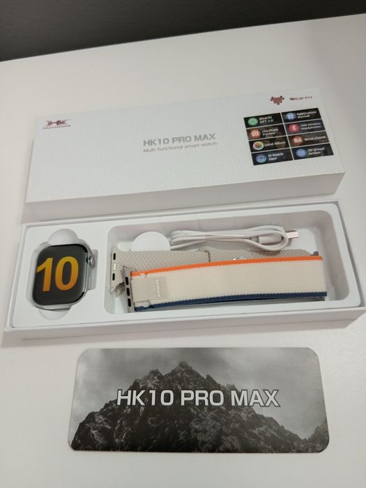 SmartWatch 10 gen, komplet, rozmowy, gps, komplet, pełny