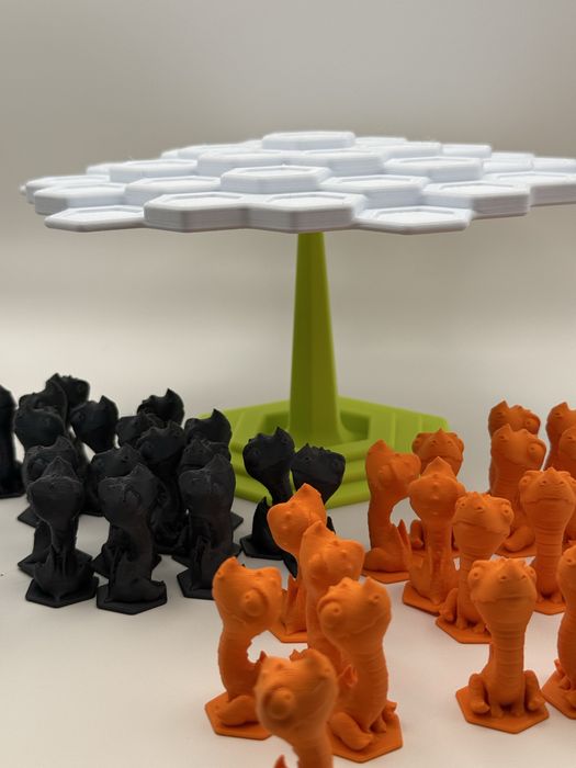 Гра на баланс балансир котики зайчики динозаврики