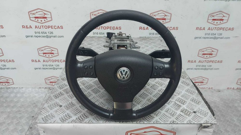 Volante Multifunções VW Golf V 5 Touran III 3 Original
