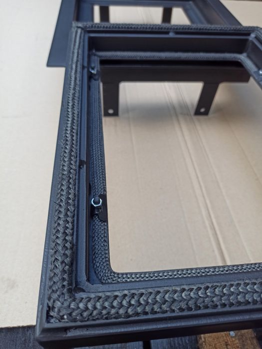 Дверца для печи и камина со стеклом, печная дверка, дверцята пічні