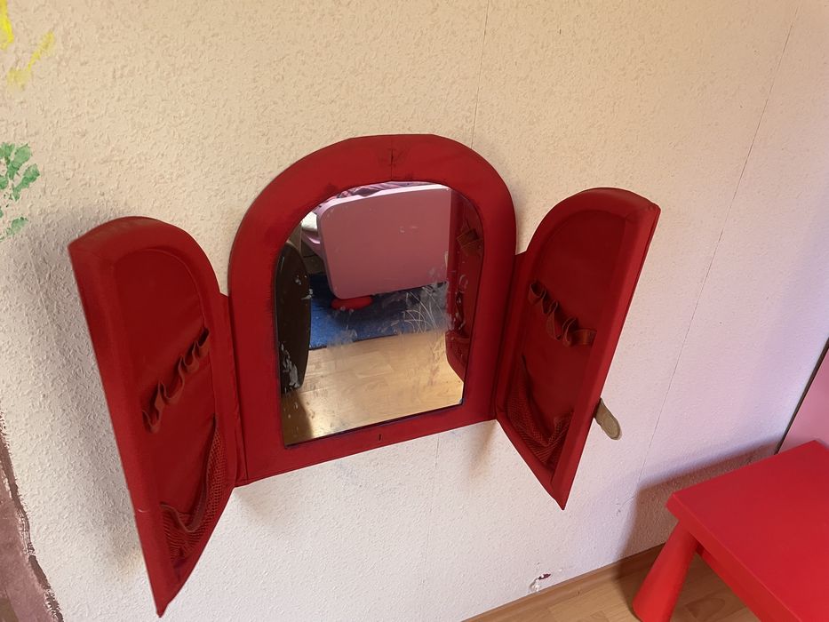 Ikea mammut meble zestaw lozko  lustro