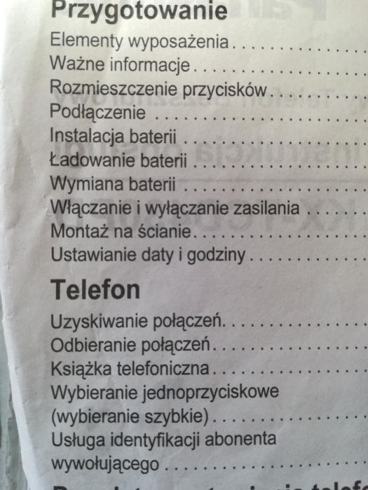 Telefon bezprzewodowy PANASONIC KX-TCD430