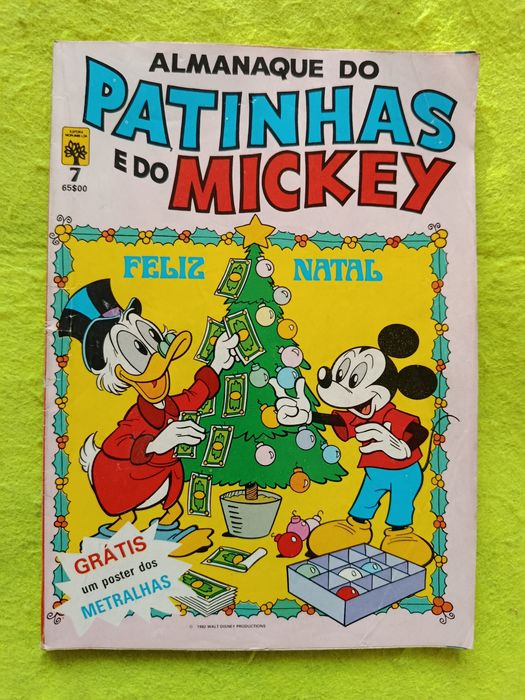 2 revistas BD Disney - Almanaque do Patinhas e do Mickey