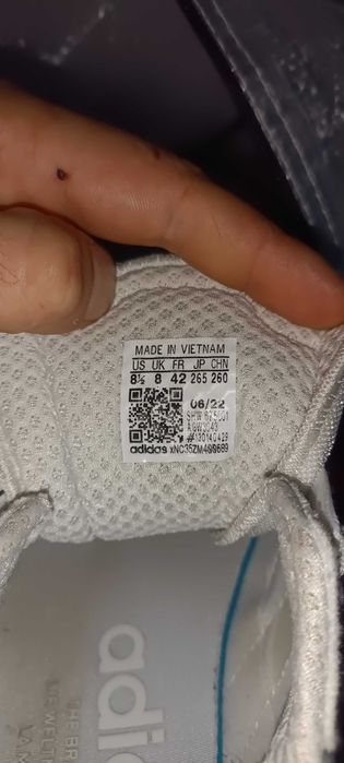 Buty sneakersy Adidas ZX 5K Boost Cloud White GX9537 białe rozmiar 42
