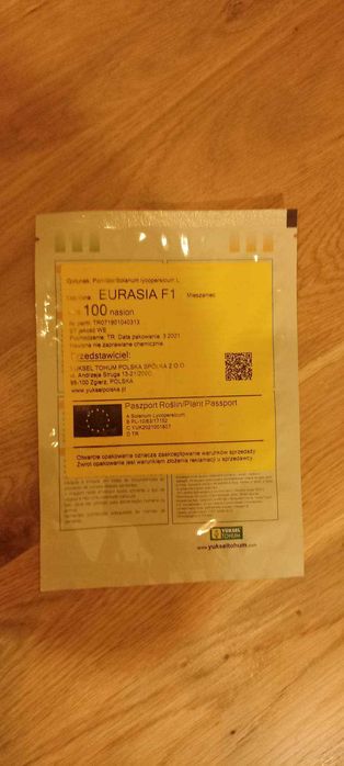 Nasiona pomidory Honey Moon, Eurasia. Holenderskie