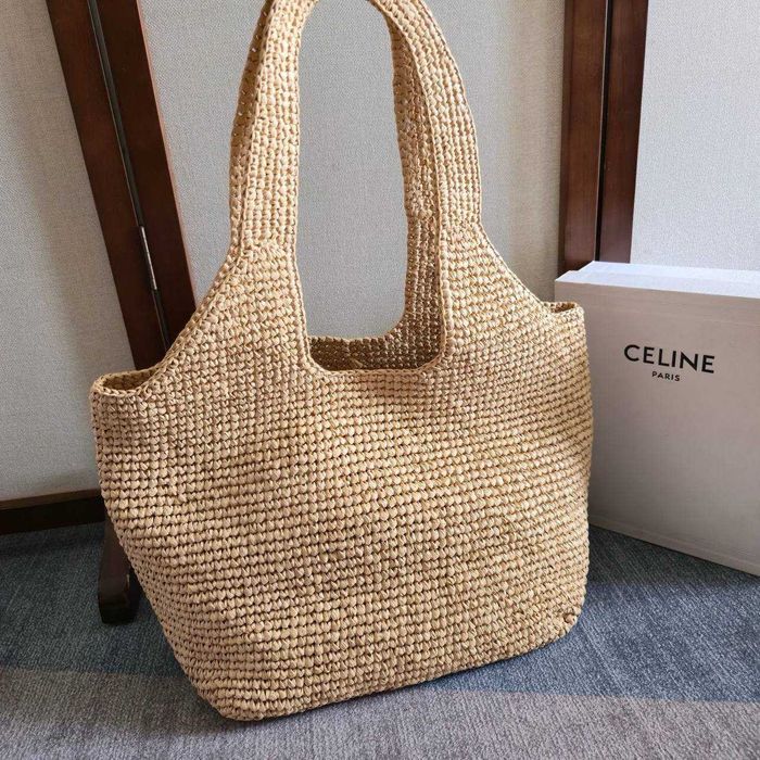 Pleciona torebka Celine classic panier cabas