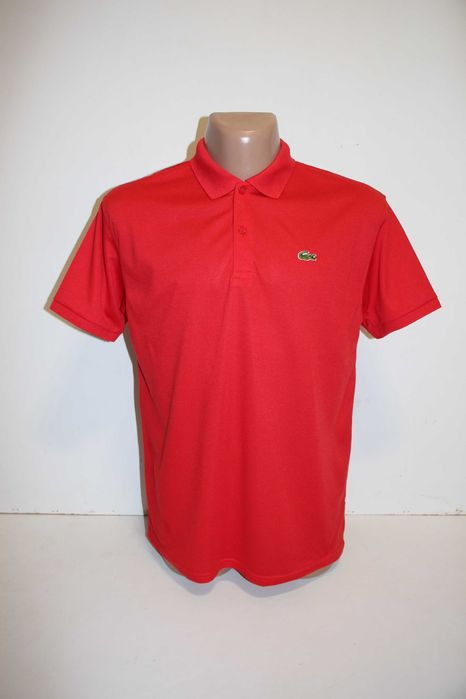 Червоне поло Lacoste