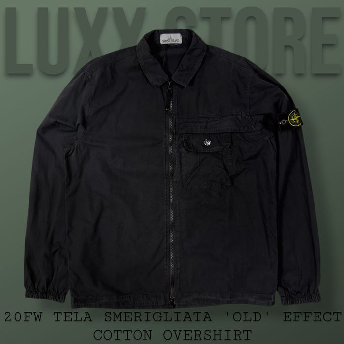 Вітровка овершорт Stone Island OLD Effect 1:1 (stoneisland, стон, стонайленд)
