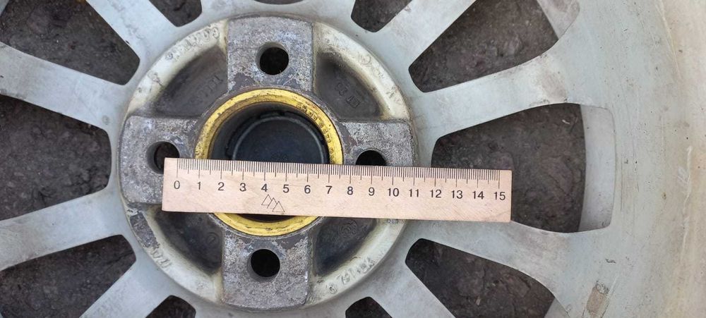 пара R14, 4x98 6Jx14H2 диски легкосплавні вживані ВАЗ, Фіат