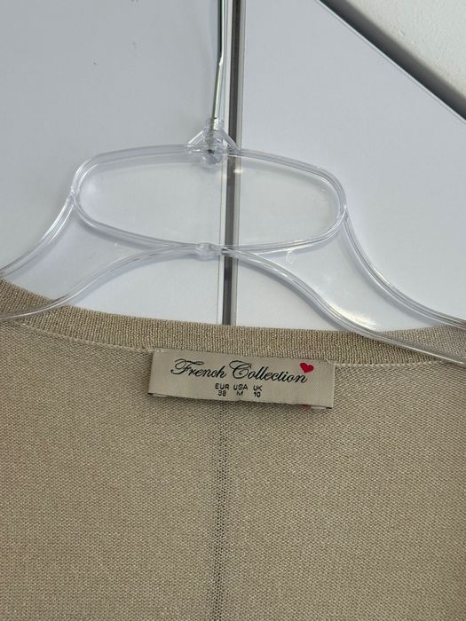 Sweterek narzutka M French Collection