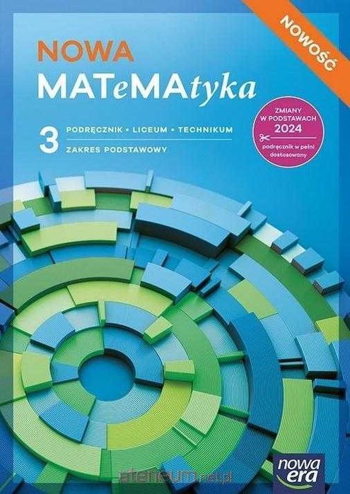 Nowa MATeMAtyka 3 Podręcznik zakres Podstawowy Nowa Era 2026