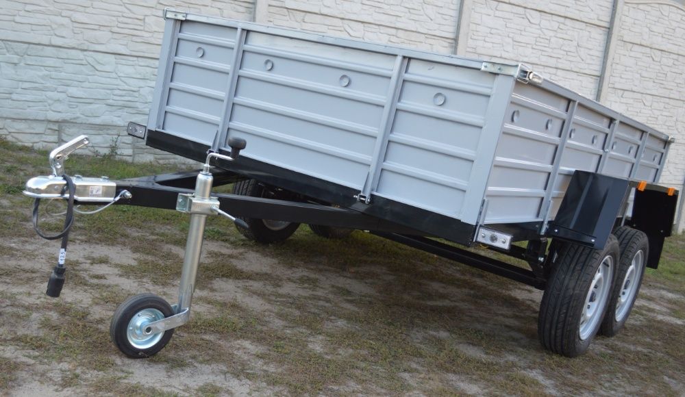 Одноосний Прицеп в наявності оцинкований борт 2200мм. Авто причеп