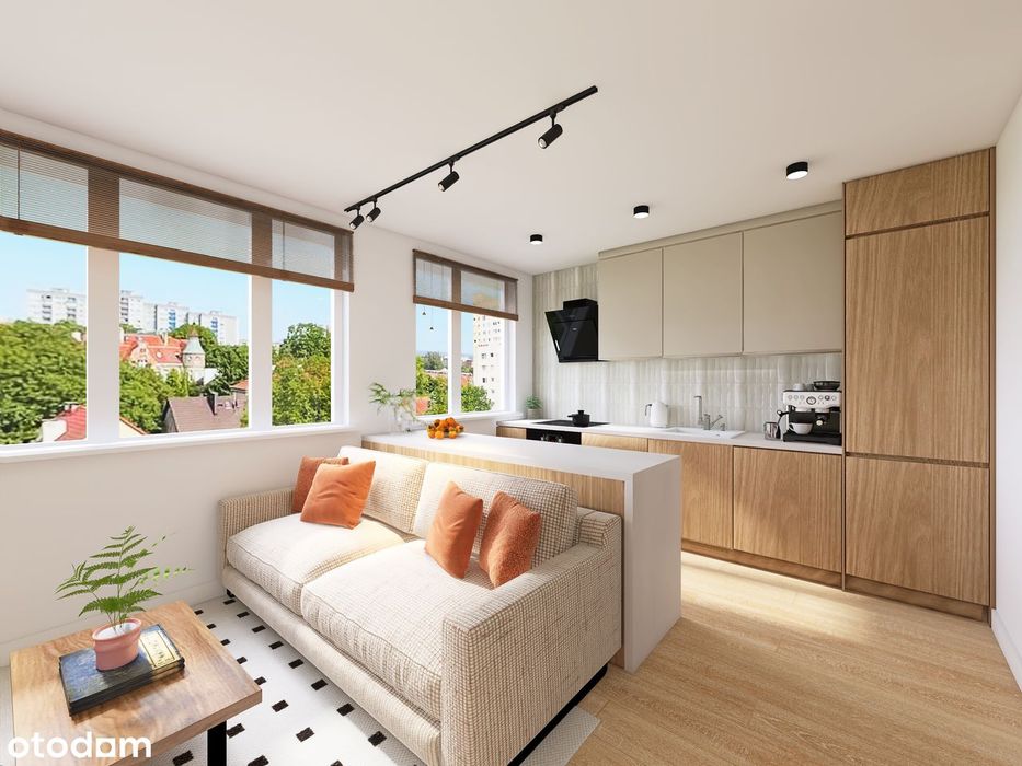 3 Pokoje | 47,5m² | Kuchnia z wyspą | Ciche | Centrum| Możliwa zamiana