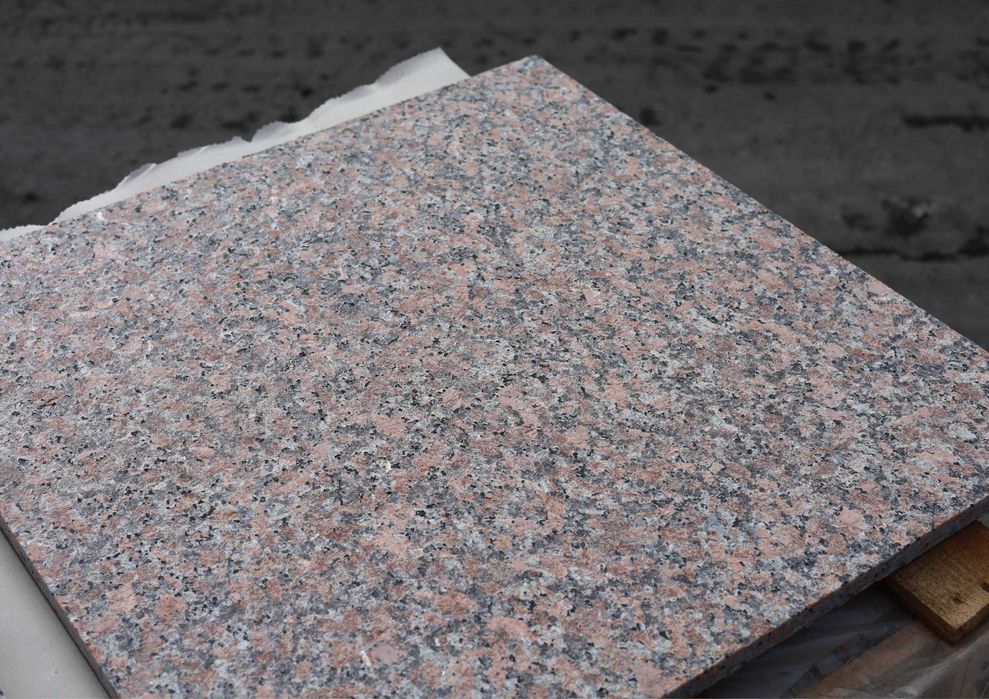 Granit Czerwony Maple Red 60x60x2 Płomień - Taras, Schody, Balkon