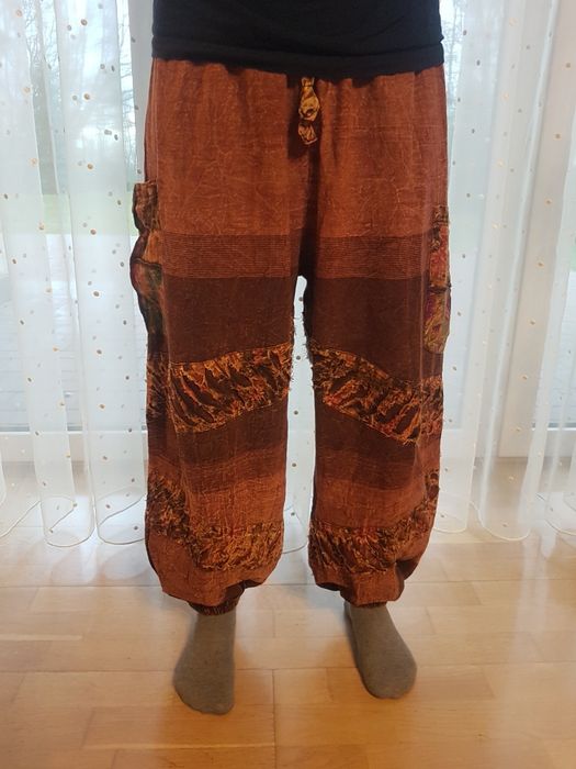 Nowe indyjskie szarawary/alladynki, hippie/etno/boho, S/M