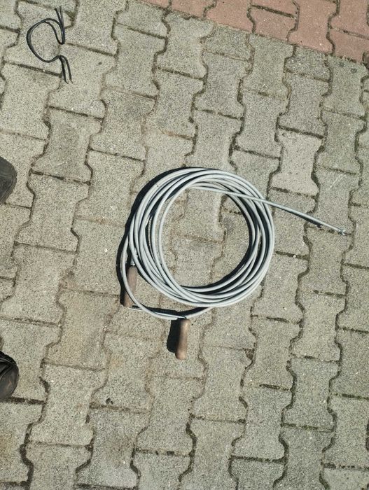 Żmijka do kanalizacji Polska fi11 mm, 10 metrów polska solidna i nowa