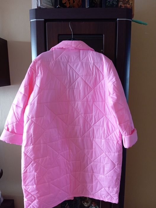 Pikowany płaszczyk cukierek 42 44 46