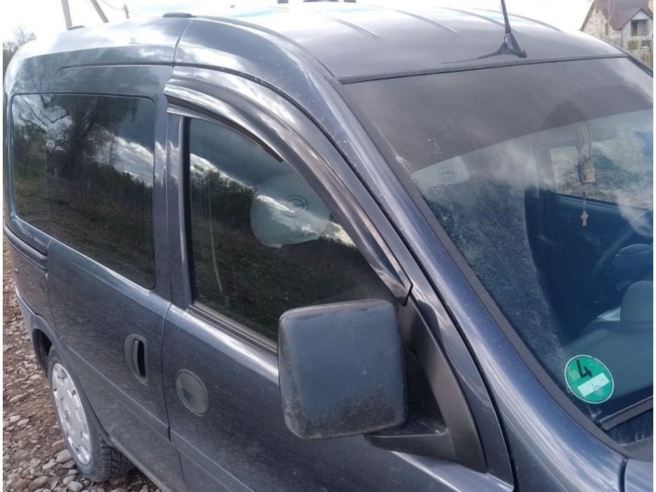Opel Combo 2002-2012 рр. Вітровики (2 шт., Sunplex Sport)