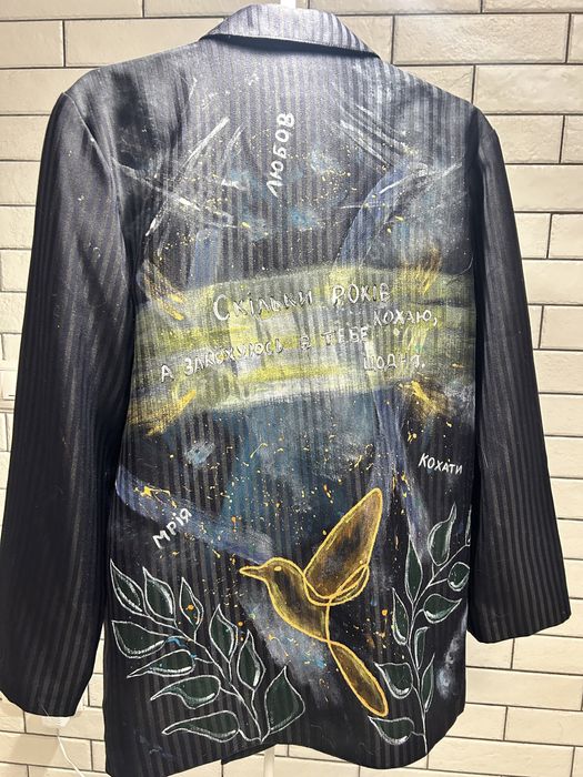 Піджак розписаний ручна робота