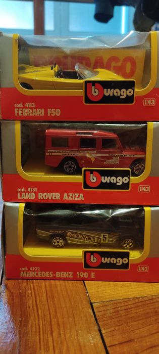 Coleção Carros Burago
