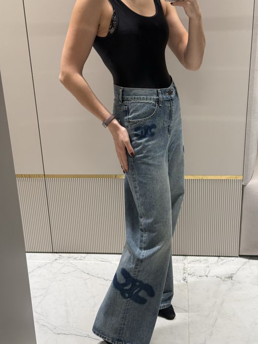 Spodnie dżinsowe jeansowe  Celine rozmiar M