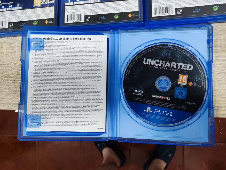 Série completa Uncharted PlayStation 4