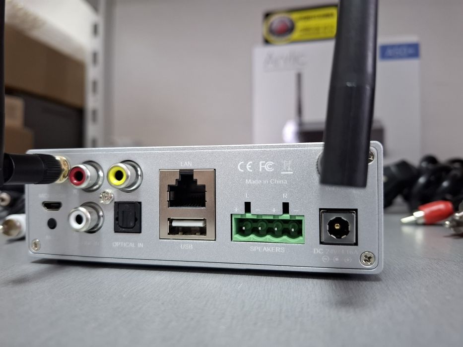 Р-в! Стерео усилитель Arylic A50+. Wi-Fi, BT, FLAC, AirPlay