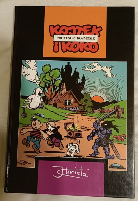 Kajtek i Koko  Profesor kosmosik okładka twarda