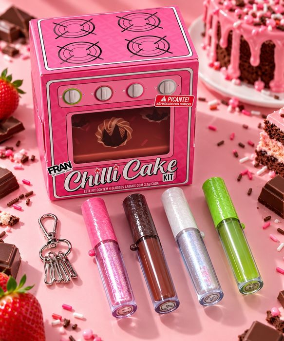 Kit 4 batons Franciny Ehlke Chilli cake