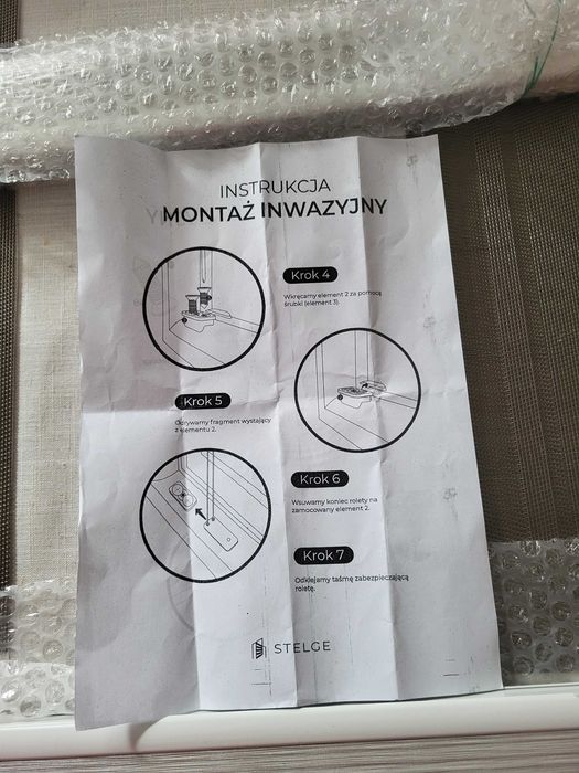 Rolety okienne plisowane 2szt