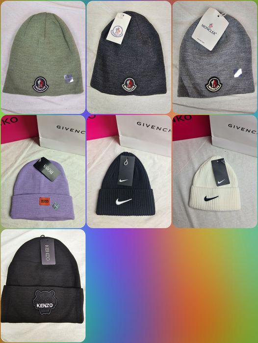 Czapka czapki zimowe męskie  damskie Kenzo Nike Boss