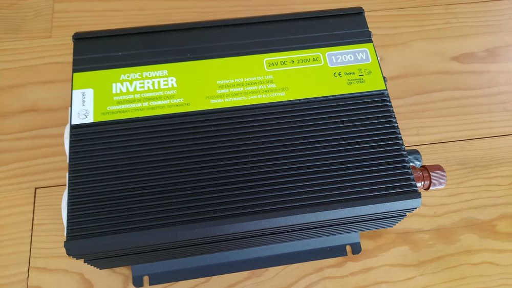 Inversor - Xunzel MJ1200-24 (DC a AC)