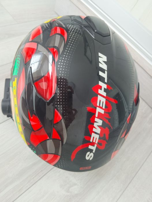 Продам мотошолом MT Targo Joker+гарнітура