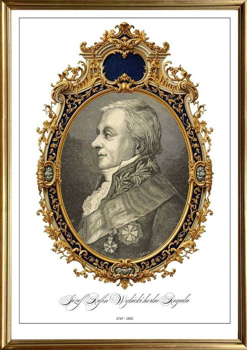 Józef Wybicki, autor polskiego hymnu narodowego, wielkość A3