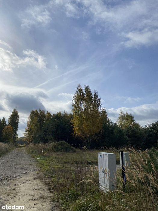 Działka pod rekreację - wydane warunki na prąd, obok dom
