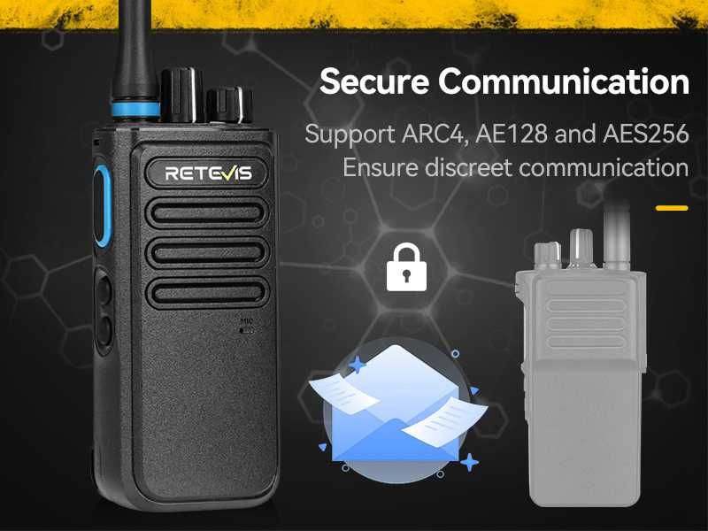 Retevis P1, superhet, DMR Repeater SFR, AES256, UHF, DMR 10W
