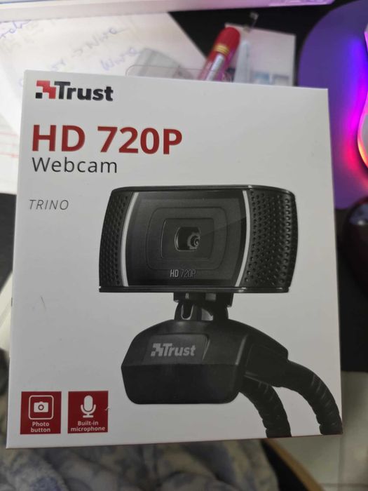 Trust Kamera internetowa Trino HD Video nowa HD 720P