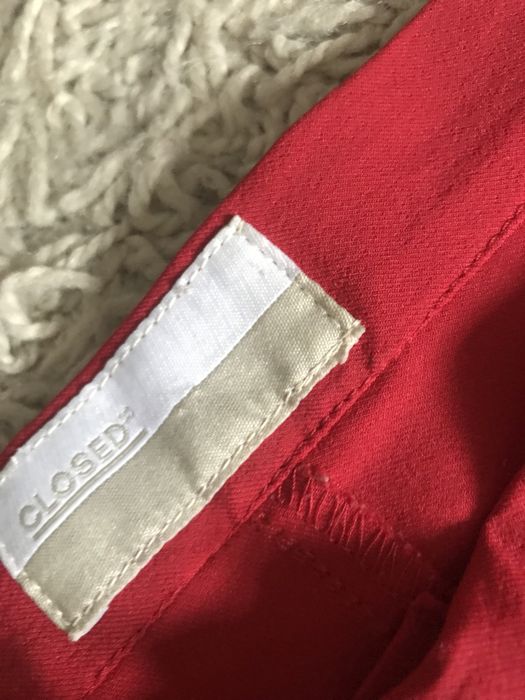 CLOSED Women’s spodnie czerwone r.44 .