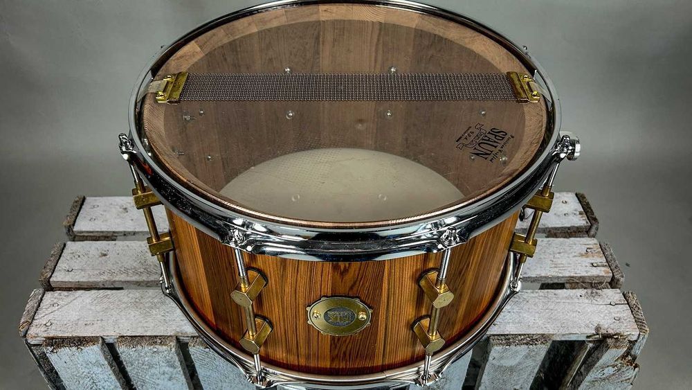 MK-Drums - Custom Snare 14” x 7,5” - Cedr - Werbel Klepkowy