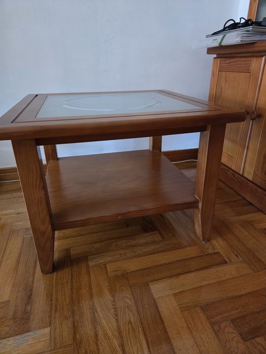 Mesa de centro, pinho mel
