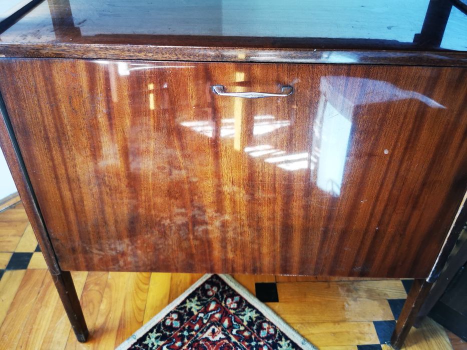 Meble PRL komoda, stolik tv, szafa, stół