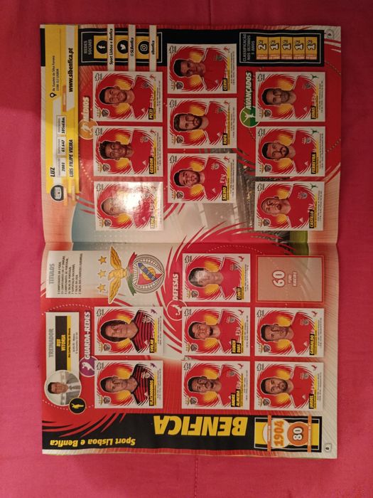 Caderneta de Cromos de FUTEBOL 2018-19