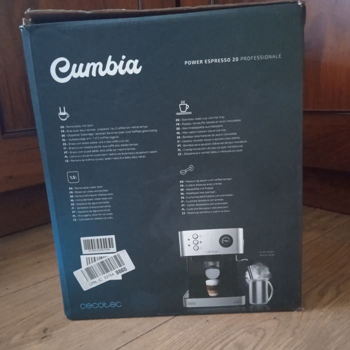 Kolbowy ekspres ciśnieniowy Cecotec Power Espresso 20 Professionale