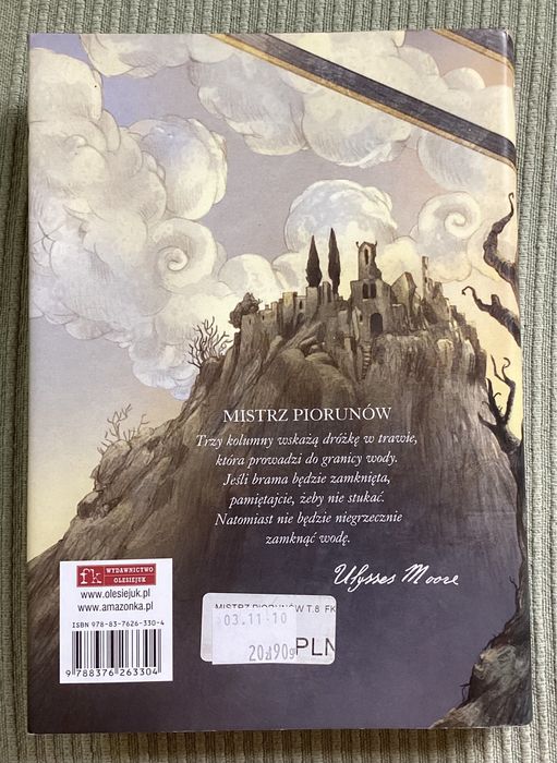 ULYSSES MOORE - Mistrz piorunów - nowa