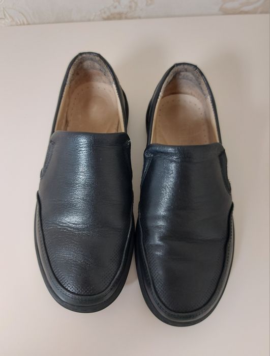 Туфлі сліпони для хлопчика шкіряні Tiflani