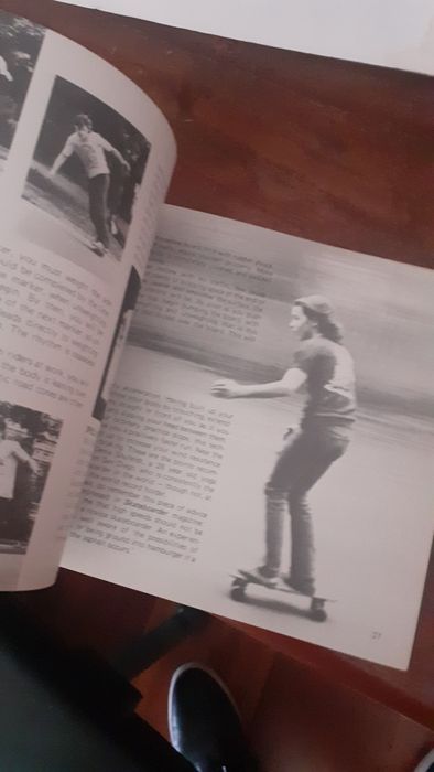 Skateboarding livro skate raro 1977