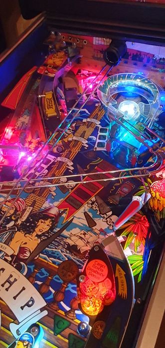 Flipper fliper pinball BLACK ROSE Bally Rezerwacja !!!